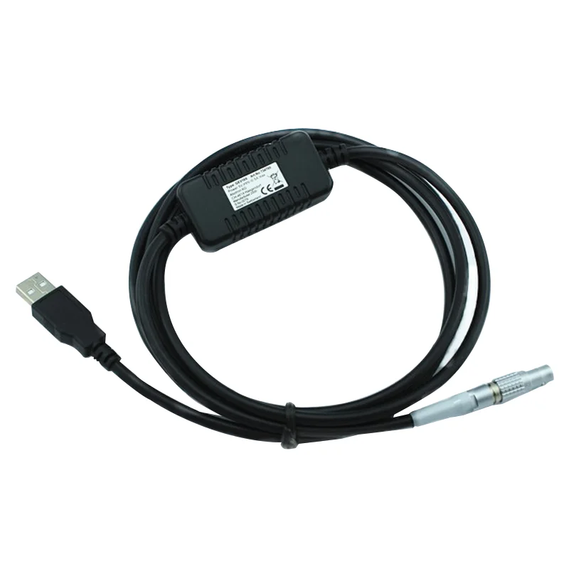 

For Leica Cable 806093 GEV267 USB data cable For Leica TOTAL STATION 5pin USB win10 win11 cable 2 orders 1.8m