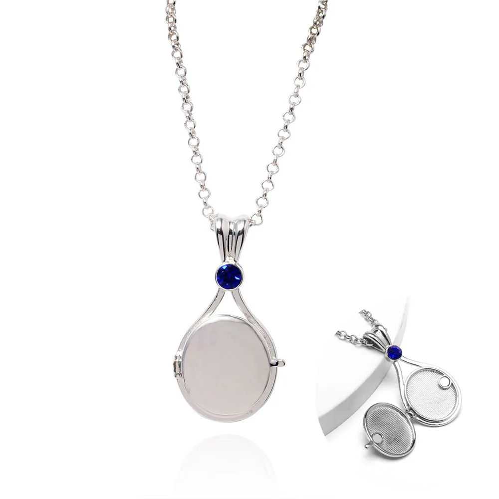 TV Show H2O Just Add Water Cosplay Necklace Mermaid Locket Pendant Necklace Women Men Choker Jewelry Lovers Gift view 4