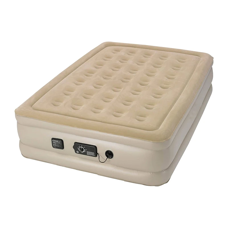 

Folding Air Mattress Bed Camping Mattress Air Bed With Built-In Electric Pump Air Mattress