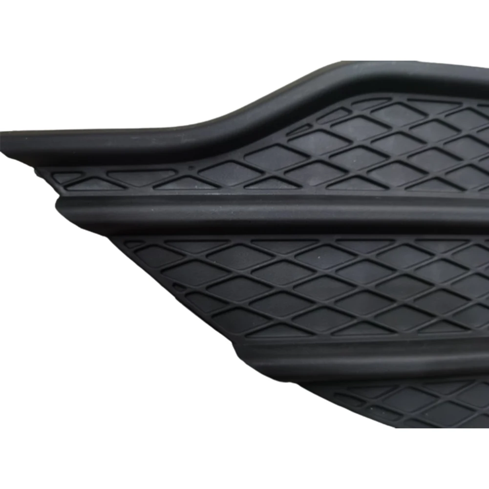 Nebelscheinwerferabdeckung, Stoßstangenabdeckung, Gitter, Schwarz, direkter Ersatz, Nebelscheinwerferabdeckung, vordere Stoßstange, linke Seite, ABS-Kunststoff