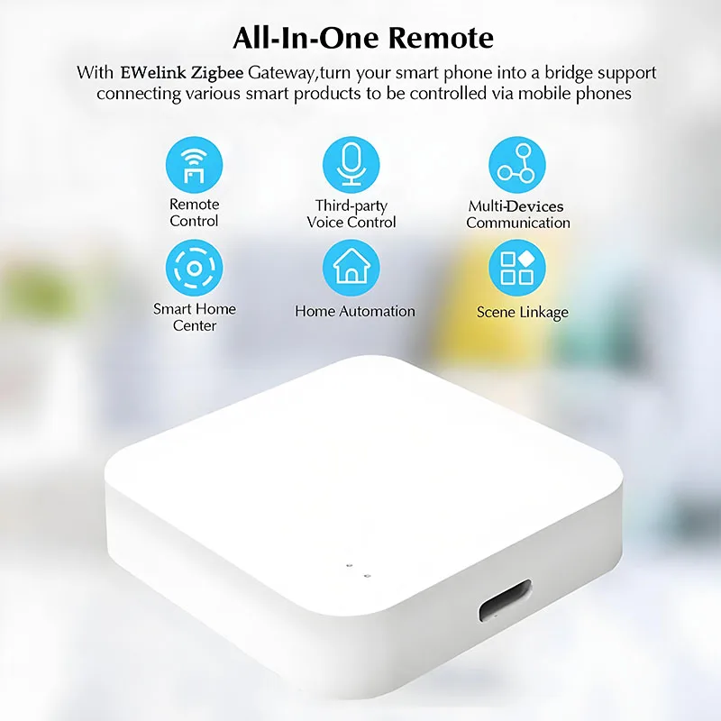 Tuya Multi Mode ZigBee Bluetooth Gateway Hub Wireless Smart Home Appliances Remote Controller Bridge Support Alexa Google Home