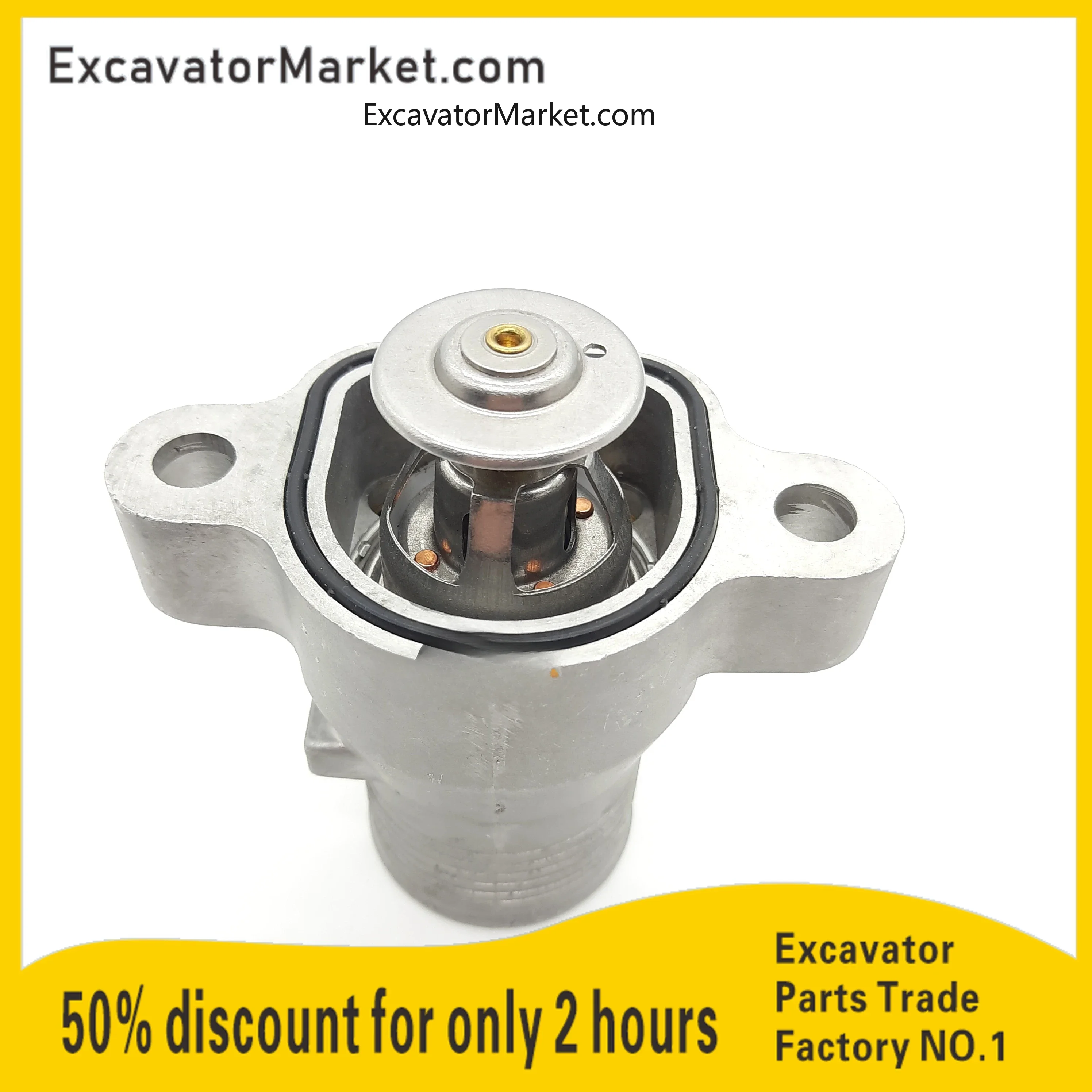 

Excavator Spare For Caterpillar cat 320/323/324 336d2 Excavator Perkins C7.1 Engine Thermostat Thermostatic Accessories