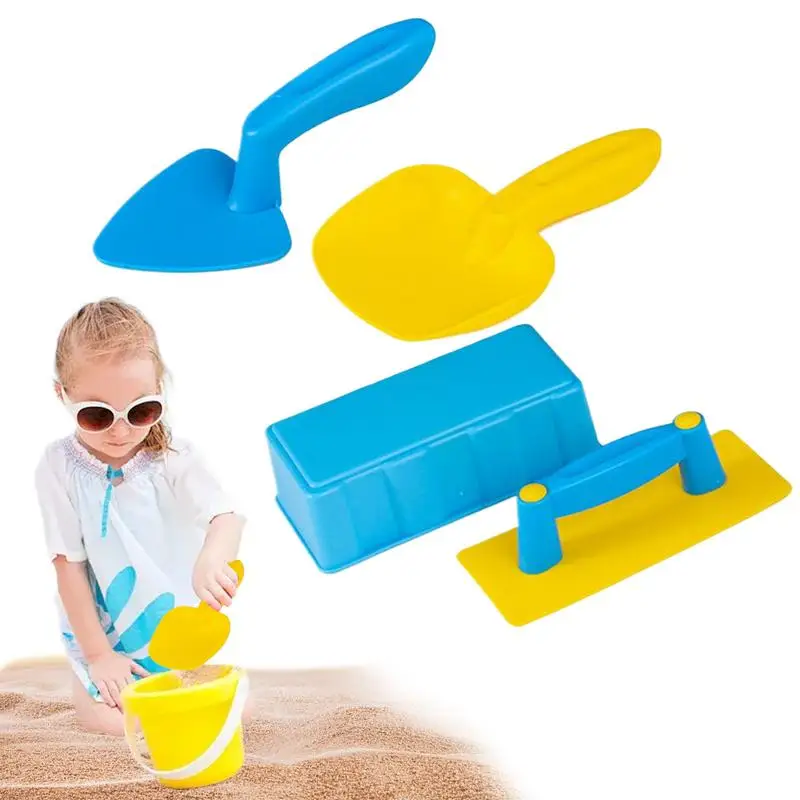 

Toddler Sand Toys Snow Sandbox Toys Building Set Shovel Mold Tool Set Castle Building Kit Outdoor Games For Kids Toddler Summer