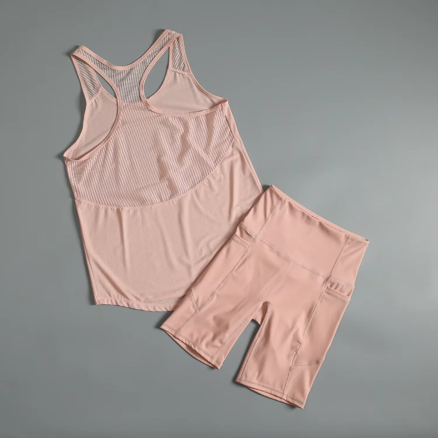 

Высококачественный спортивный костюм для женщин летом, тренировочный костюм для занятий пилатесом, йоги, профессиональный беговой жилет для утреннего бега