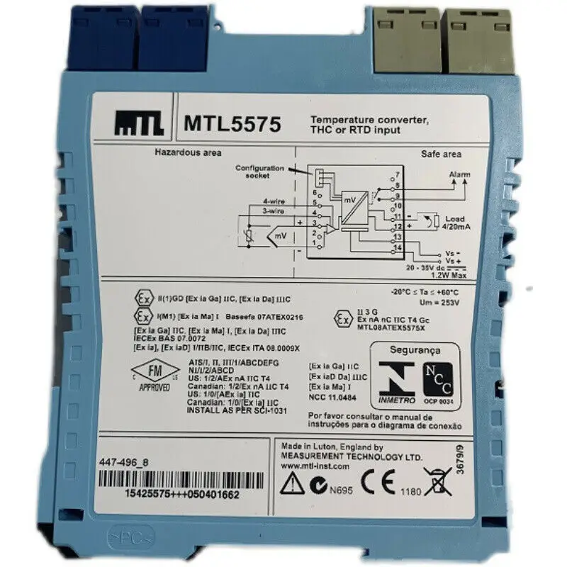 1PC New MTL MTL-5575 Isolated safety barrier