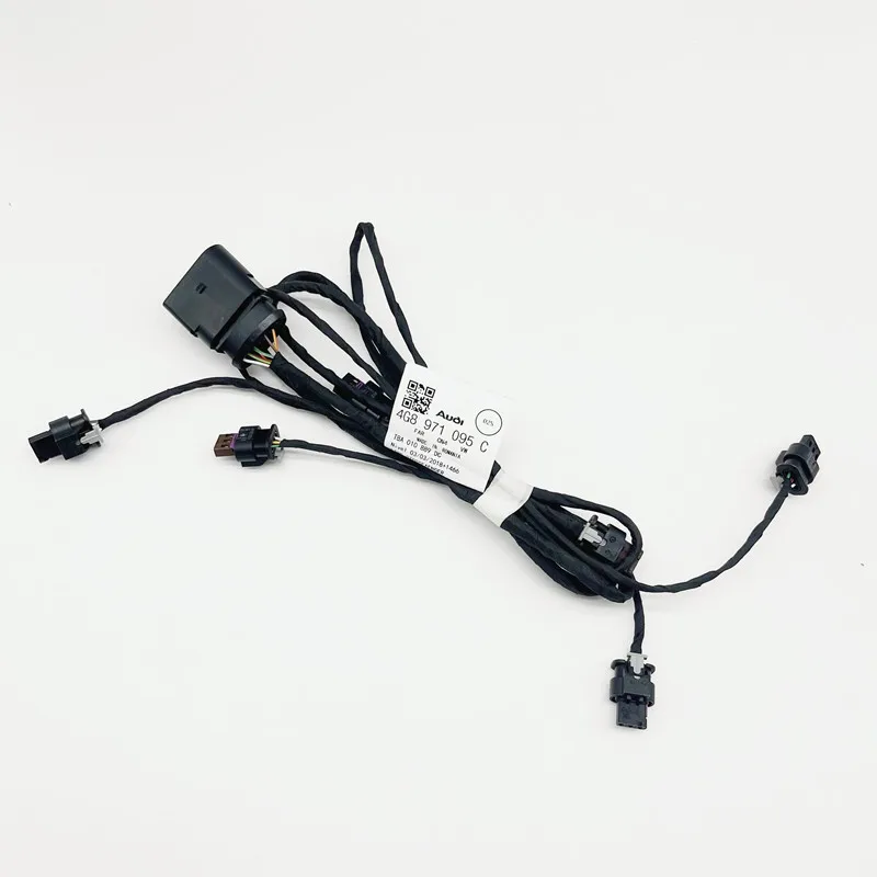 

Front Bumper PDC Parking Sensor Wiring Harness Plug Kit for Audi A7 2011-2014 4G8971095C 4F0973073A