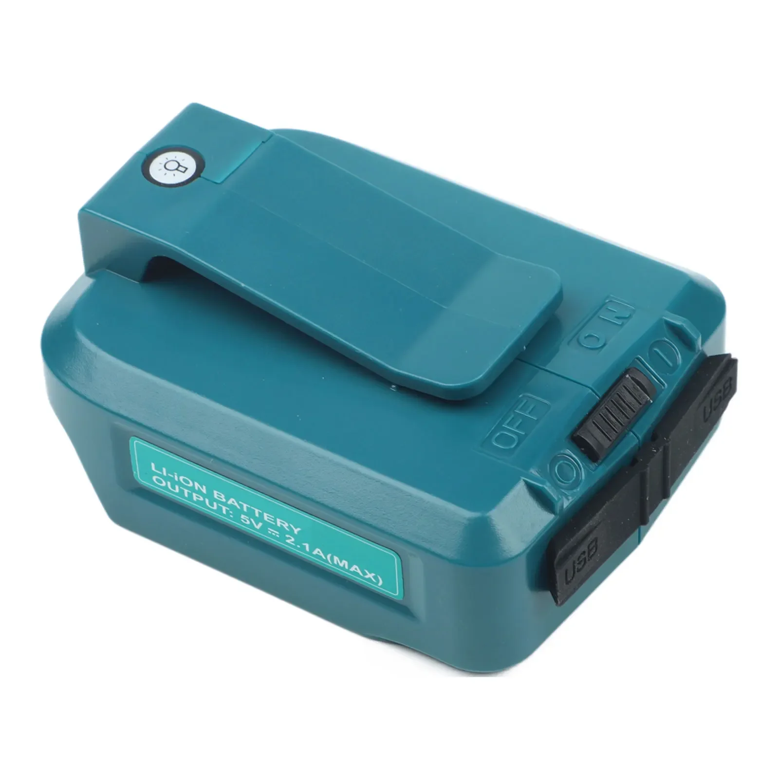 Battery Adapter Converter With Light For BL1830 BL1840 Dual -USB Output Charging Battery Converter Power Tools Accessories