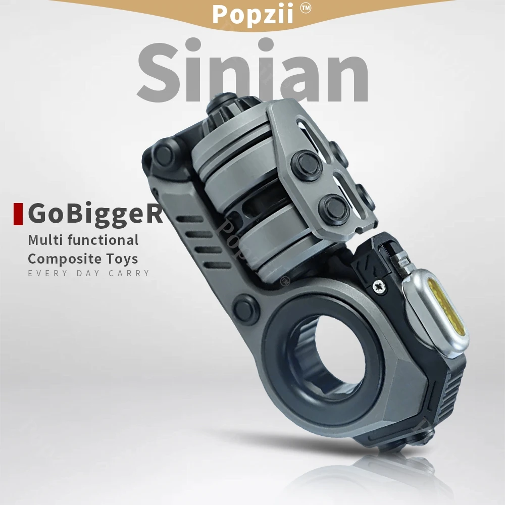 

GoBiggeR & ZZ EDC Sinian аксессуары многофункциональная композитная игрушка для взрослых игрушка для снятия стресса несколько способов играть игрушки-непоседа