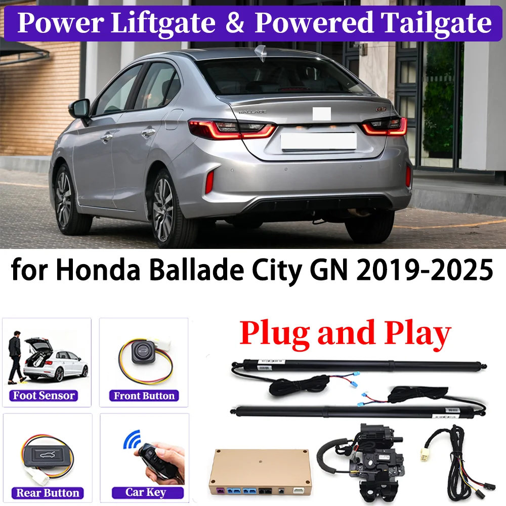 

for Honda Ballade City GN 2019-2025 OEM Upgrade Car Automatic Power Liftgate Kit Smart Auto Electric Tailgate System Plug＆play