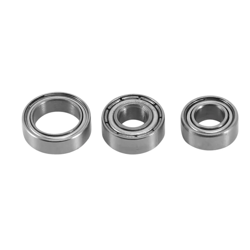 ODIES-16Pcs Ball Bearing Set Model Car Ball Bearing For Tamiya TT02 TT-02 TT02D TT-02D 1/10 RC Car Upgrade Parts Accessories