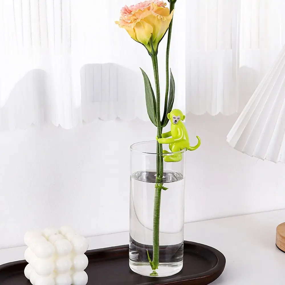 نباتات السيليكون انتشار الأصدقاء أرنب/قرد/فيل أوتاد نباتية قابلة لإعادة الاستخدام زراعة المياه حامل ثابت انتشار النبات #2