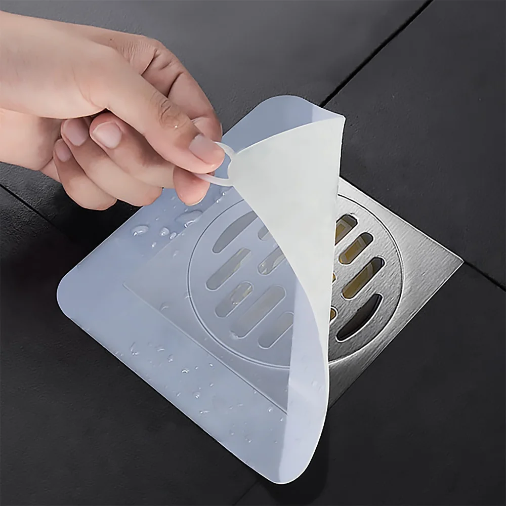 Thick Silicone Floor Drain Deodorant Cover Bathroom Deodorant Insect-proof Seal Household Sewer Pipe Sink Anti-smell Floor Cover