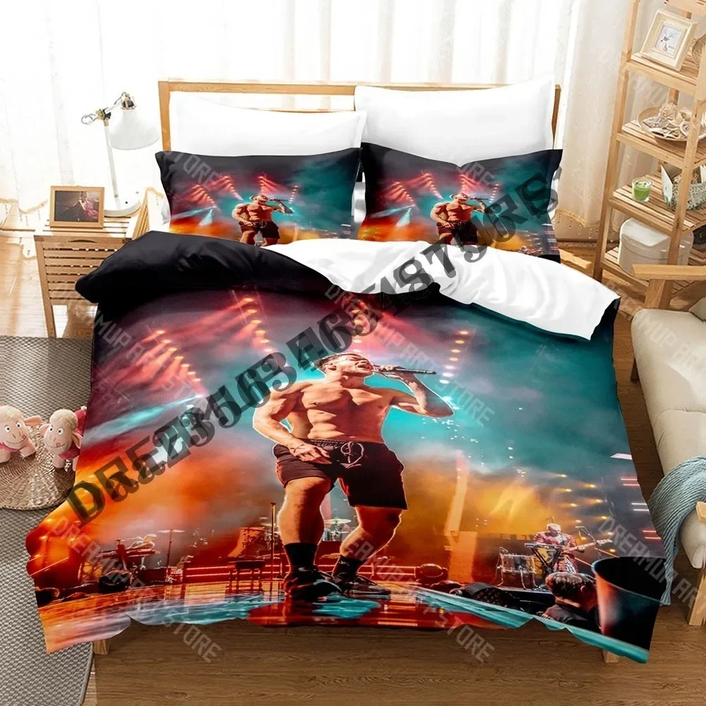 

Комплект постельного белья с 3D принтом Imagine Dragons Loom Tour Single Twin Full Queen King Size, комплект постельного белья для взрослых и детей, комплекты пододеяльников для спальни