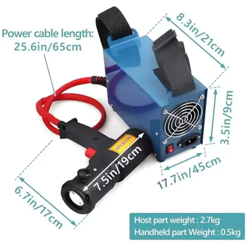 Platform's lowest price for sale High Frequency Induction Heater Handheld Heating Machine Welding air Conditioning Copper Pipe