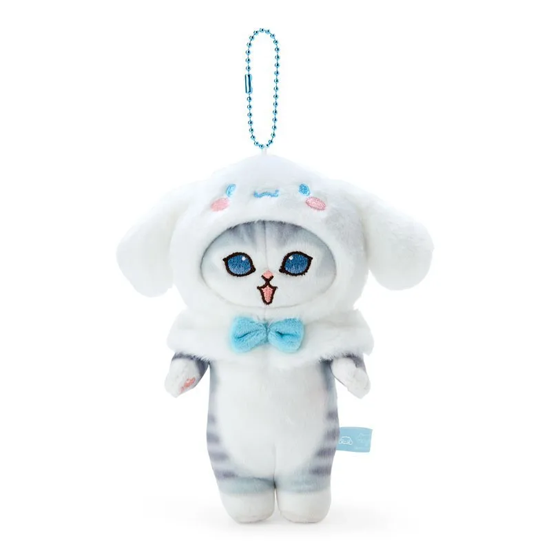 13 cm Cartoon Amin Mofusand Plüsch Puppe Spielzeug Kuscheltiere Schlüsselbund Tasche Kleine Anhänger Behänge Weihnachten Geburtstag Geschenke – Detail 6