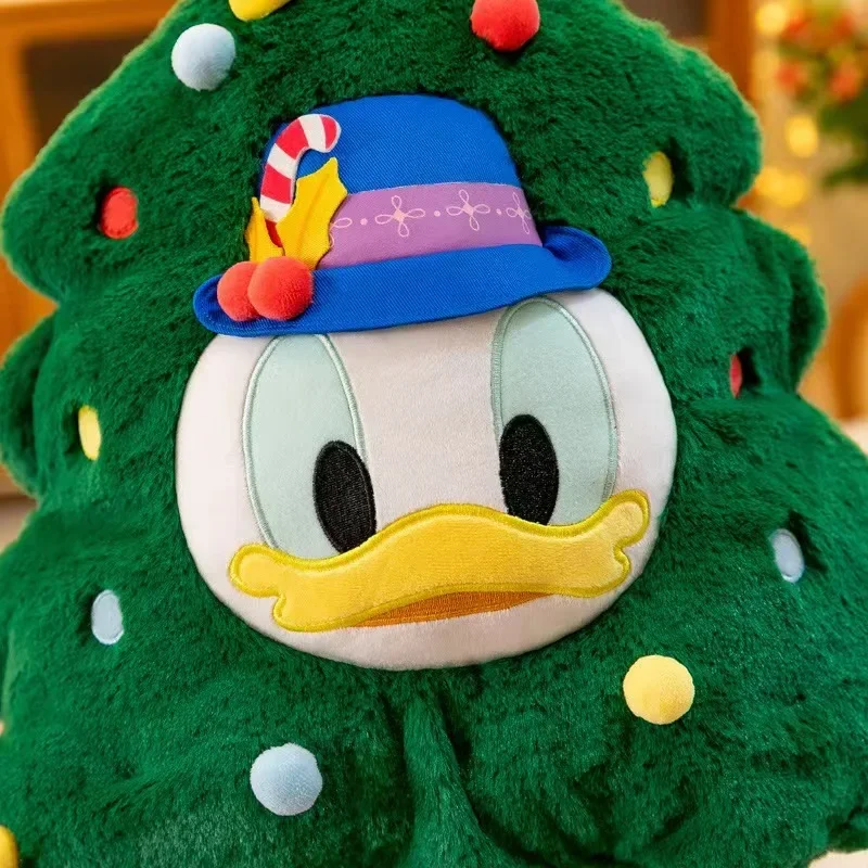 55 ซม.Disney คริสต์มาส Donald เป็ดรูปการ์ตูนตุ๊กตา Soft Plush ตุ๊กตาของเล่นน่ารักโยนหมอนคอลเลกชันเด็กของขวัญวันเกิด