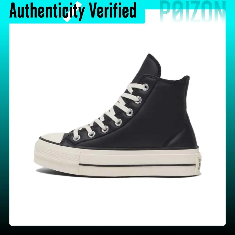 Converse All Star Lift High top Skateboard Shoes Women's Black A11160C