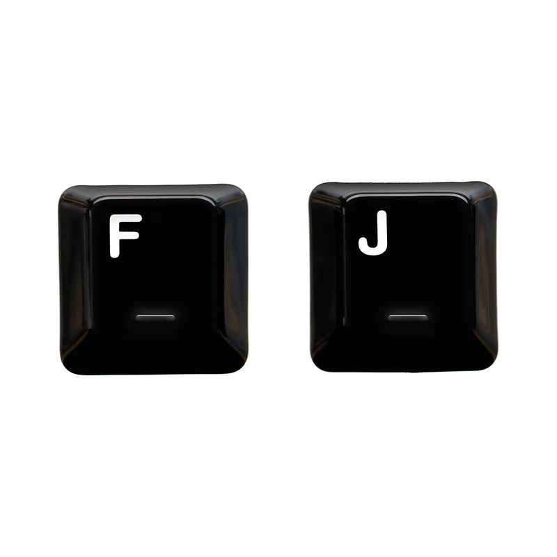 

LOBO Ceramic Keycap 2pcs F J Custom Keycaps Cherry Profile Keycaps for Mechanical Keyboard Caps Key Caps PC Gamer Collect Gifts