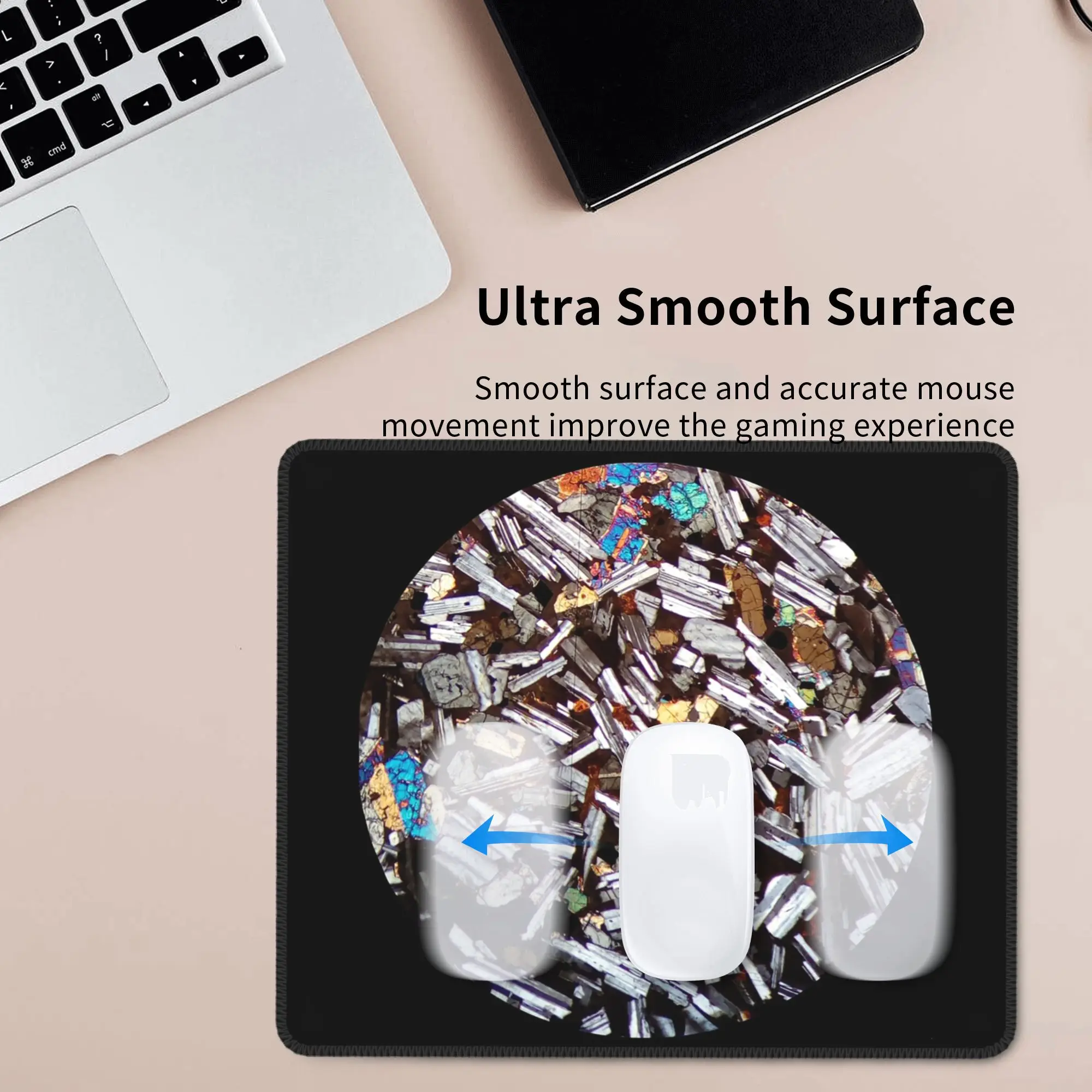 Alfombrilla de ratón de sección delgada geológica, alfombrilla para teclado de ordenador, alfombrilla para ratón, Gamer, PC, portátil, escritorio, accesorios de oficina, alfombrillas para mesa