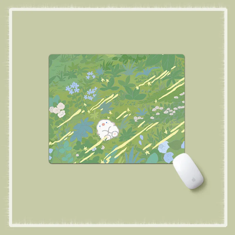 Cute Mouse Pad Cartoon Desk Items Small Moise Pad Simple Desk Accessories Organization Premium Pad for Computer Mouse Table Mat
