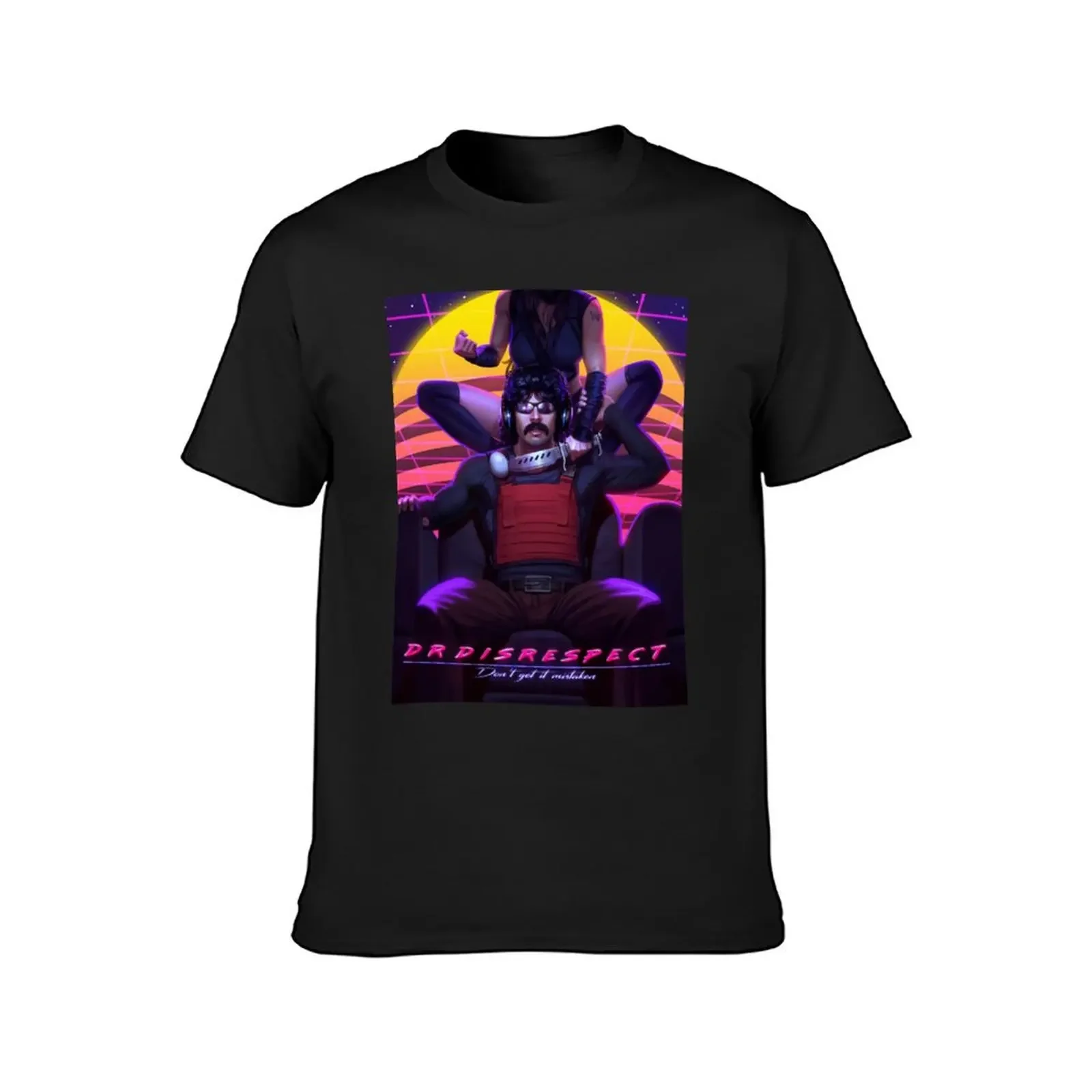 Dr Disrespect and Mrs Assassin T-Shirt anime tshirt plain custom t shirt men clothings