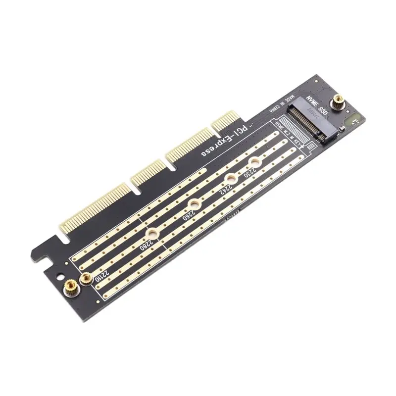 

ABFM-Pcie 4.0 To M.2 NVME Adapter Card, High-Speed 64Gbps, M.2 SSD To PCI-E X4 GEN4 Expansion Card Full Speed For Desktop PC