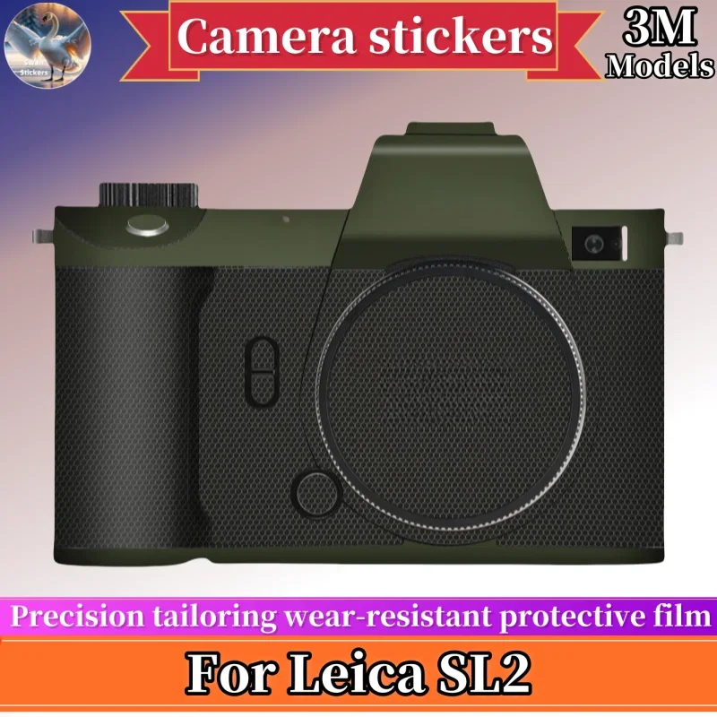 Skins SL2 para adesivos de câmera Leica SL2, película protetora, alfaiataria de precisão resistente ao desgaste