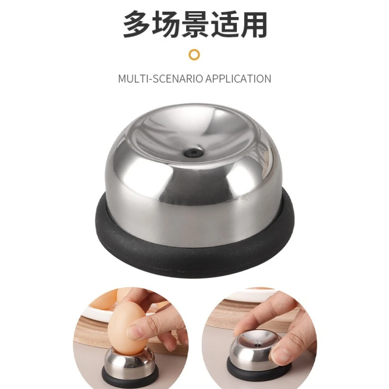 1pc Stainless Steel Egg Puncher, Portable Egg Cracking Tool for Steamed Poached Eggs Puncher Kitchen Essentials for Boiled Eggs