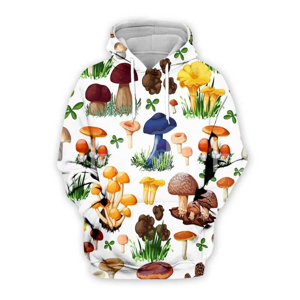 

Mushroom Plant Fungus Psychedelic Trippy Tattoo Retro Streetwear 3DPrint Unisex Pullover Harajuku Jacket Casual Funny Hoodies A7