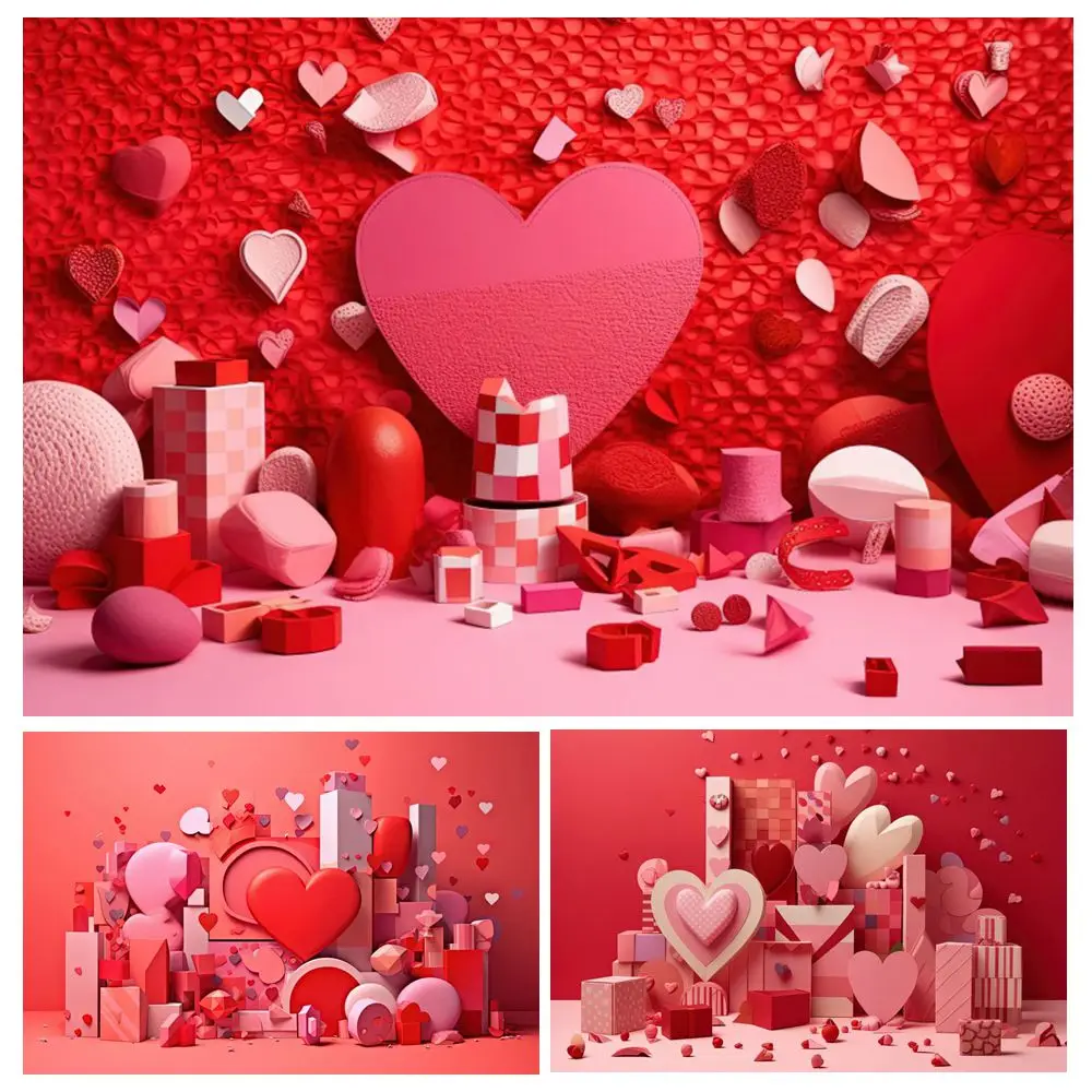 Милый фон на День святого Валентина, губная помада с сердечком, подарок, косметика, предложение, фон для свадебной фотографии, реквизит для фотостудии