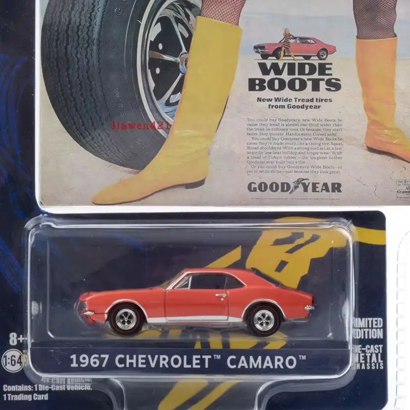 

1:64 1967 let Goodyear Vintage Ad Cars Chevrolet antique Car Model Collectibles