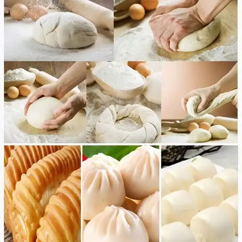 

Автоматическая машина для замешивания теста для муки и пиццы Пресс для теста для тортильи Коммерческий валик для теста Пресс для лапши