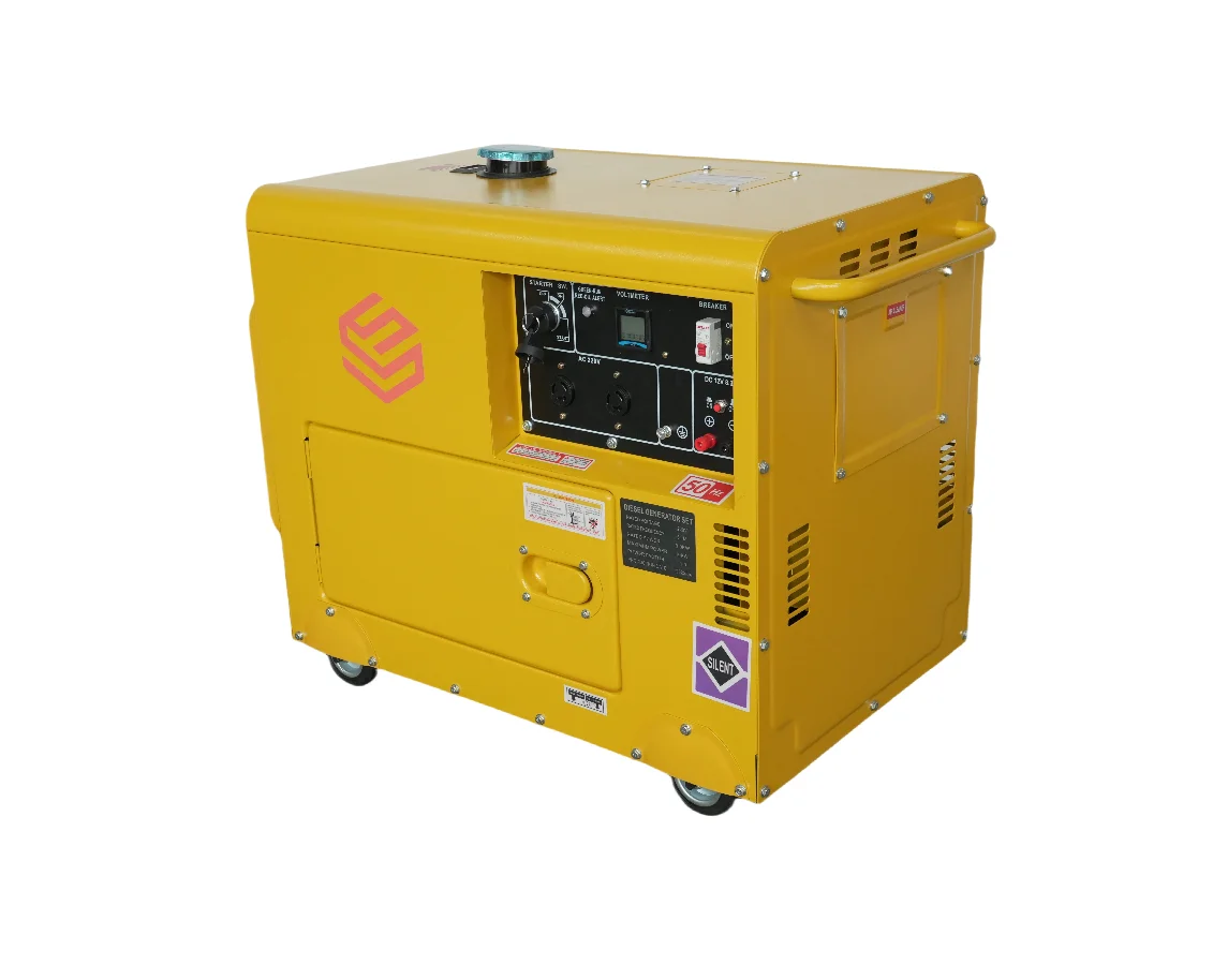 YHS Factory Direct Sale 6kva 8kva 10kva Low Noise Diesel Generator 12kva 15kva Silent Diesel Generator Set for Home Use view 3