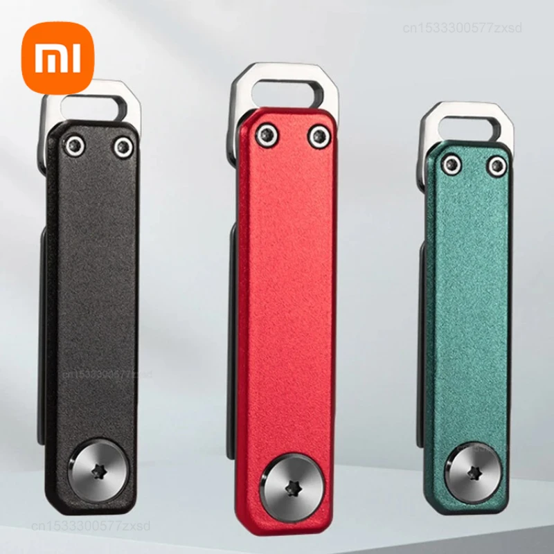 جديد Xiaomi سكين صغير محمول قابل للطي متعدد الوظائف فتاحة الزجاجات مفتاح سلسلة اكسبرس تفريغ سكين للفرد أدوات سن المنشار EDC