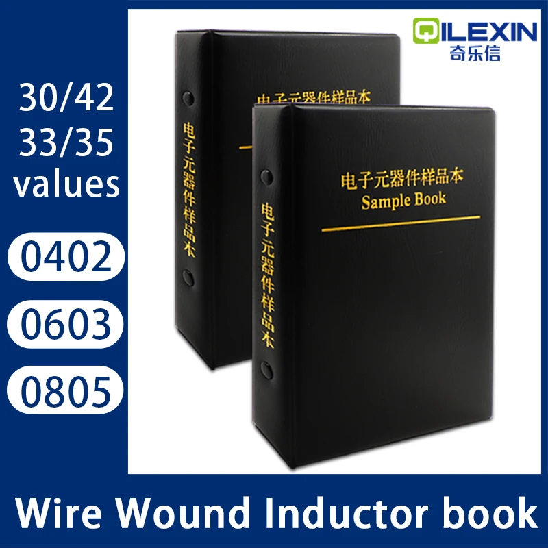 Wire Wound SMD Laminated Inductor Kit 0402 0603 0805 Inductor Sample Book Sample Book