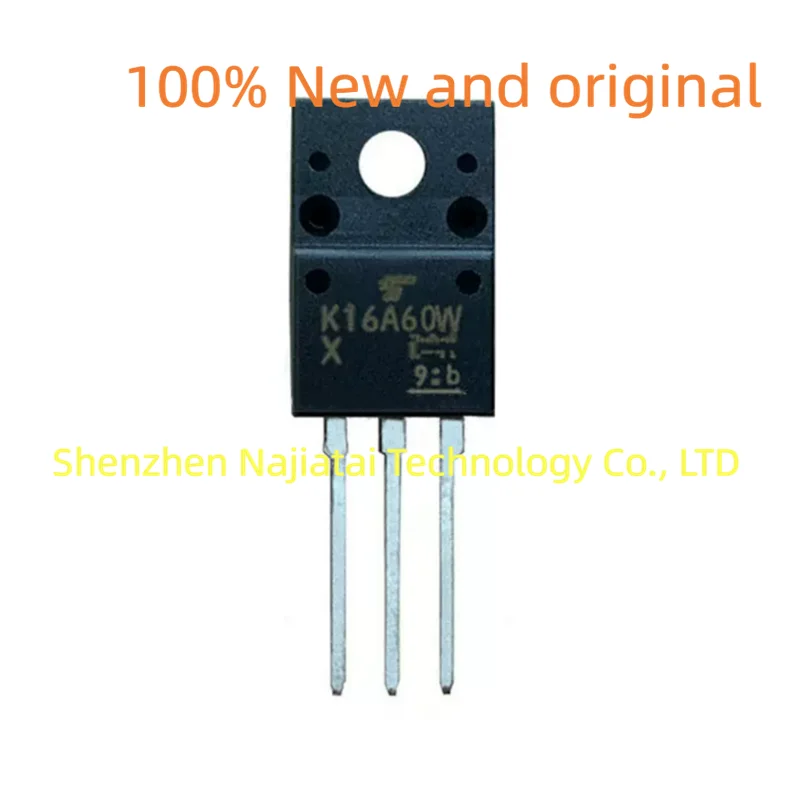 Chip IC original, K16A60W, TO-220F, 100% novo, 10pcs por lote