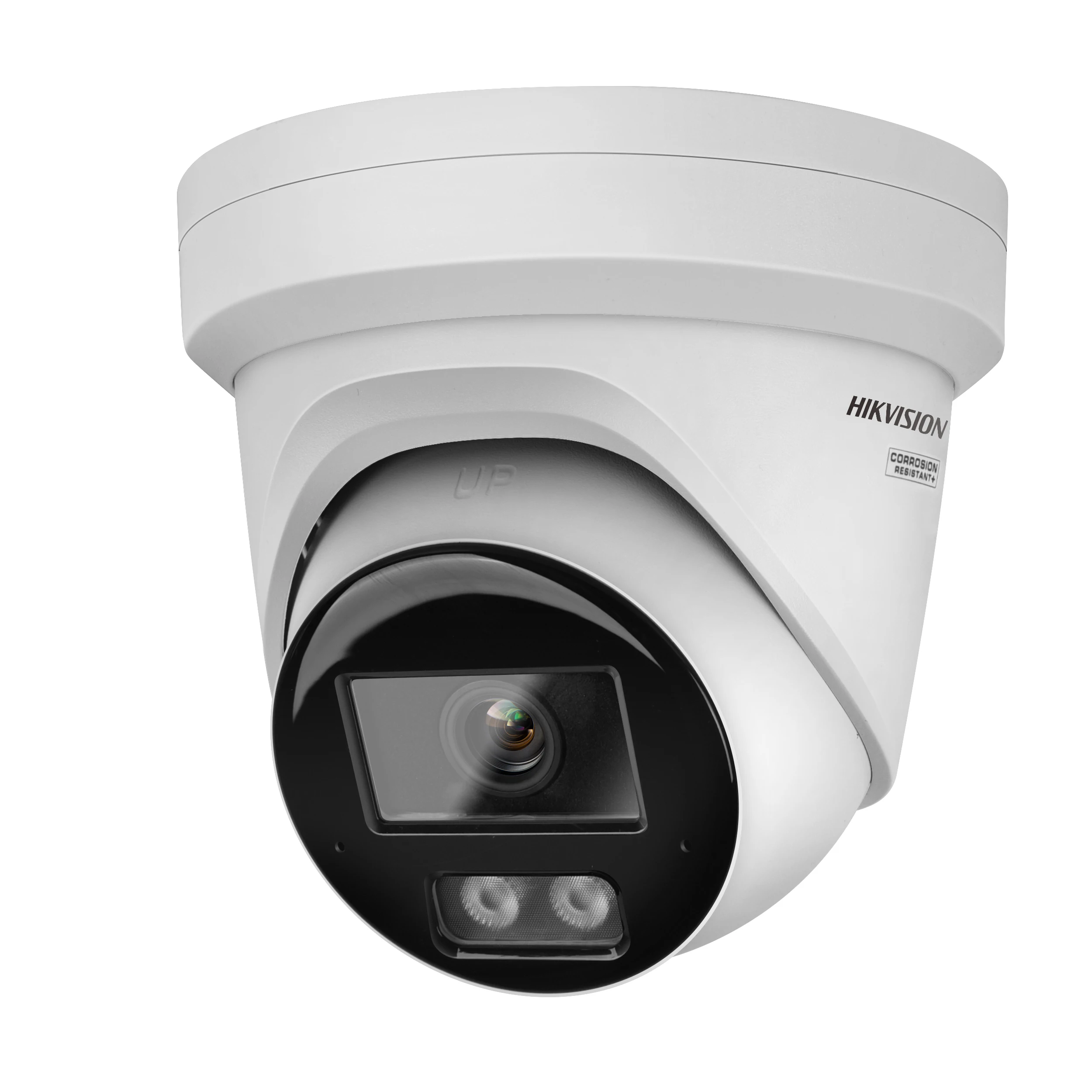 Hikvision 4MP IP Camera DS-2CD2347G3-LI2UY Smart Hybrid Light ColorVu Dual Mic 4K Turret Network Camera 24/7 Colorful Surveillan