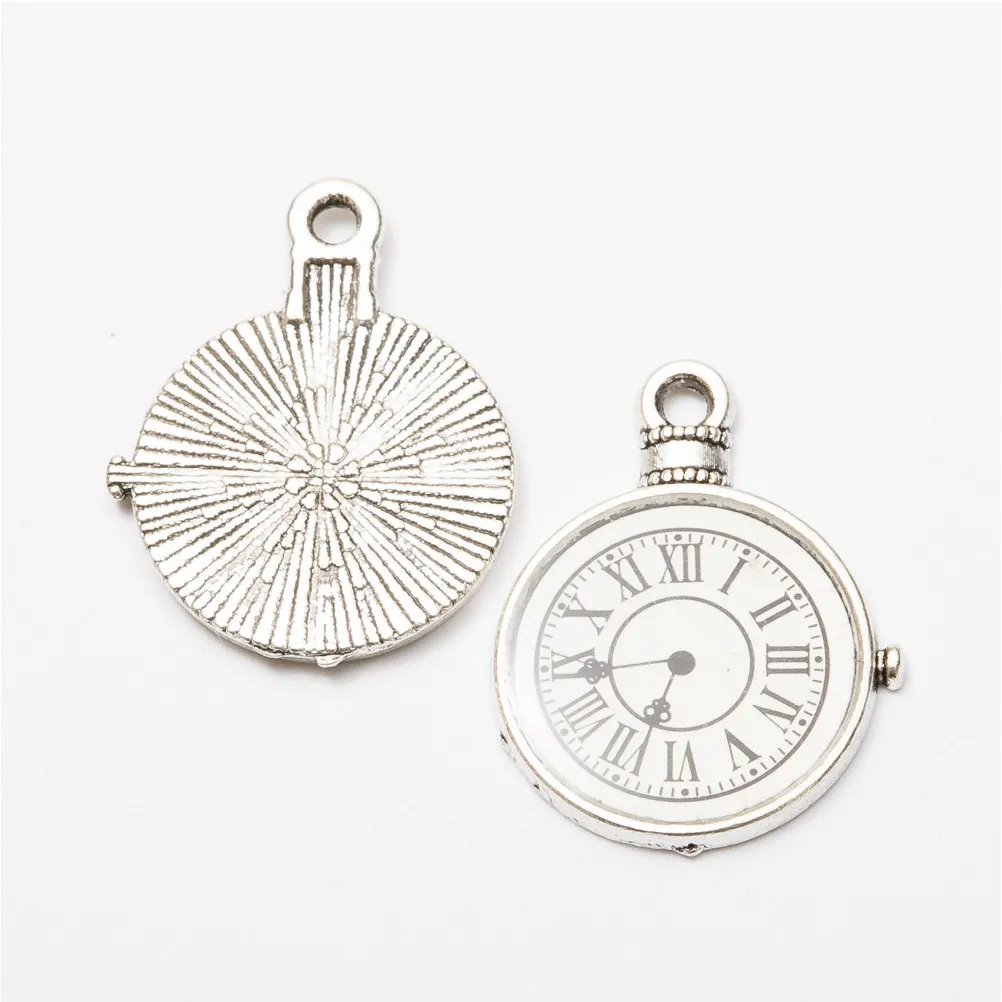 

15 шт. винтажных металлических подвесок-часов в смешанном стиле для изготовления украшений своими руками: браслетов, ожерелий, аксессуаров для рукоделия