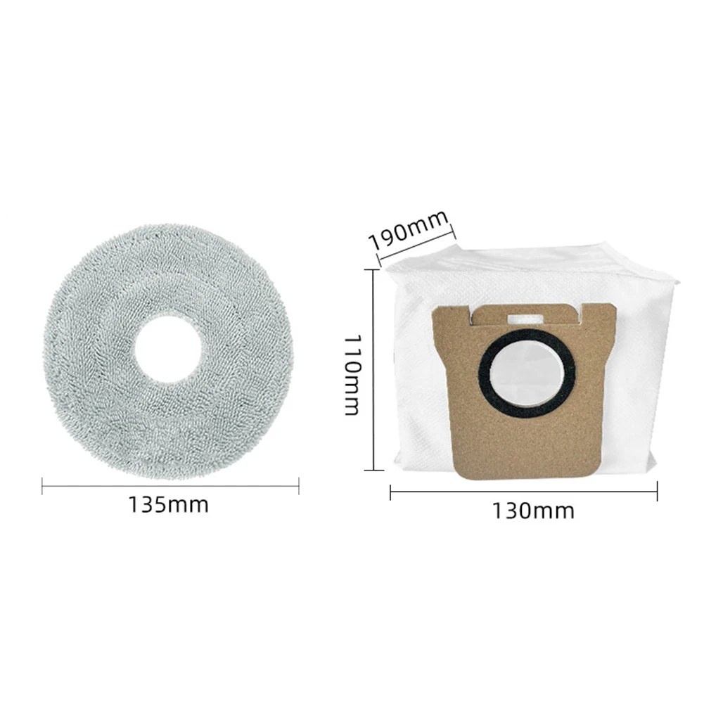 1 مجموعة ستوكات + القماش ممسحة القماش + أكياس الغبار عدة أداء خالية من التسد ختم قوي لأجزاء المكنسة الكهربائية Mijia M40S / OV31CN