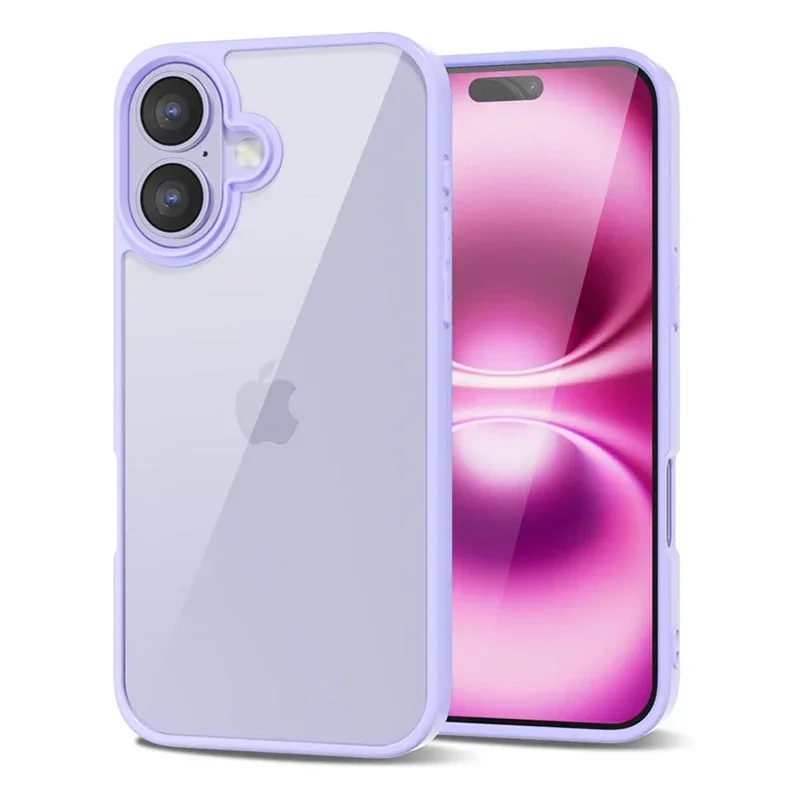 حافظة لهاتف آيفون 17 16 15 14 13 12 11 Pro Max X XS XR 8 7Plus غطاء خلفي شفاف مقاوم للصدمات #1