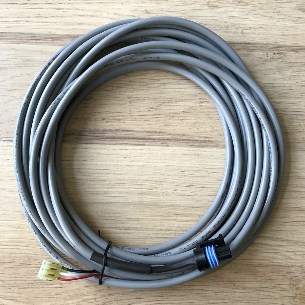 

Central Air Conditioning Accessories High and Low Pressure Sensor Cable Three-core Cable 19XB660003, 7 Meters