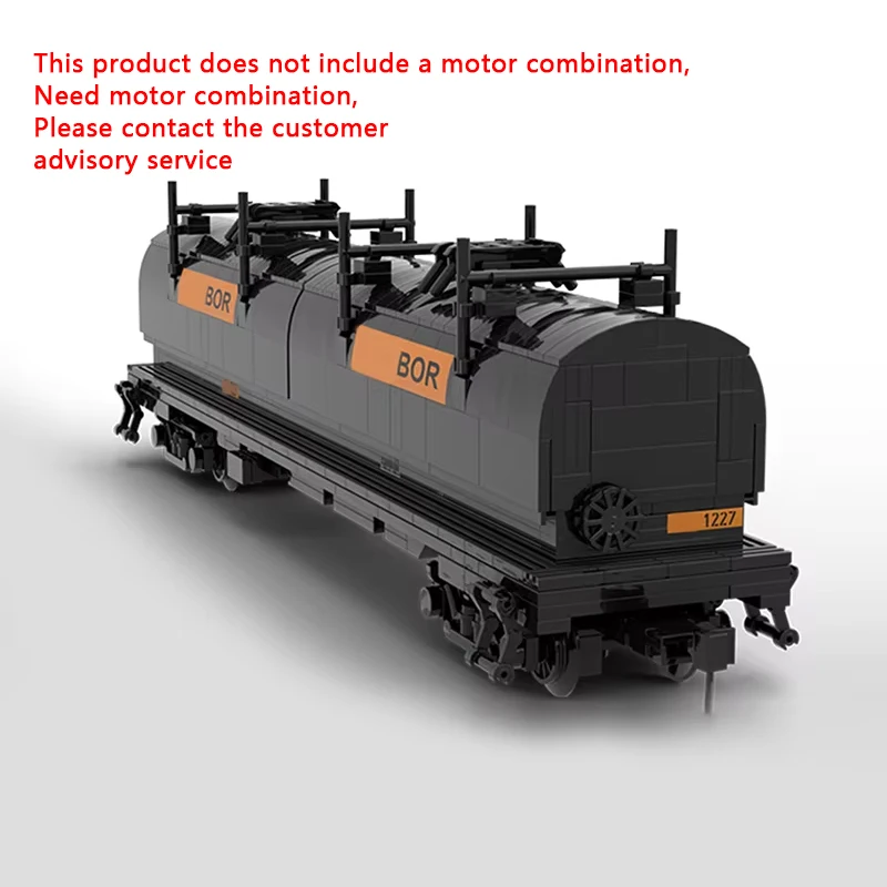 City Car Model MOC Building Bricks Railway Reel Lifting Conveyor Modular Technology Gifts Holiday Assemble Toys Suit