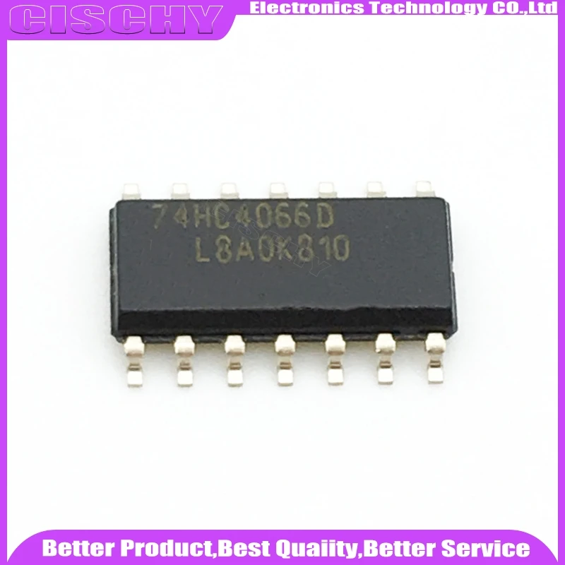 10pcs/lot SN74HC4066DR 74HC4066D SOP14 74HC4066 SOP-14 In Stock