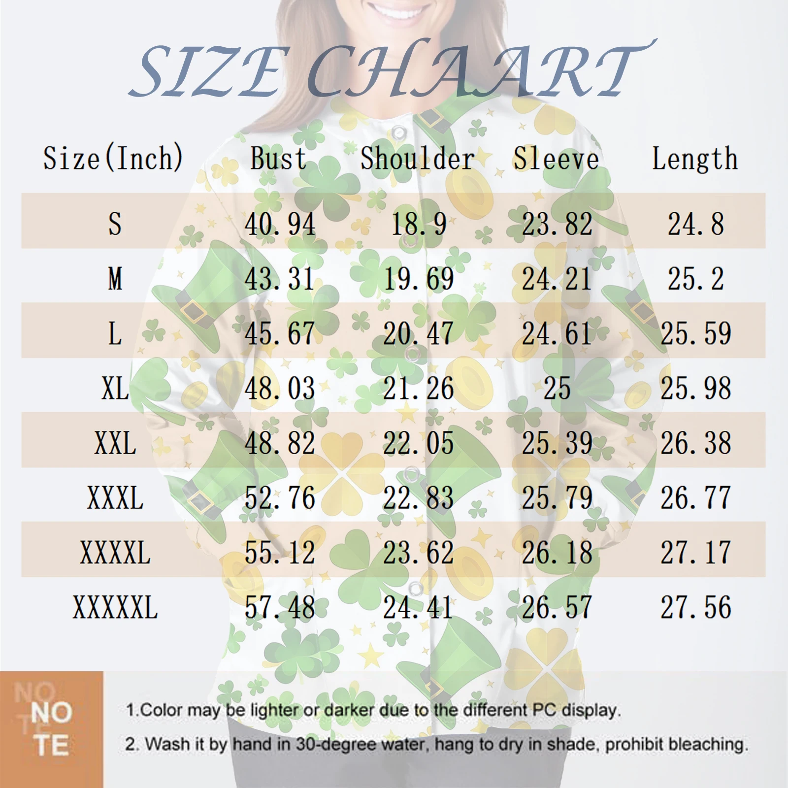 Vêtements de travail à manches longues imprimés pour la saint-Patrick, hauts de gommage, uniforme de soins infirmiers clinique dentaire chirurgicale d'hôpital pour dames, nouvelle collection