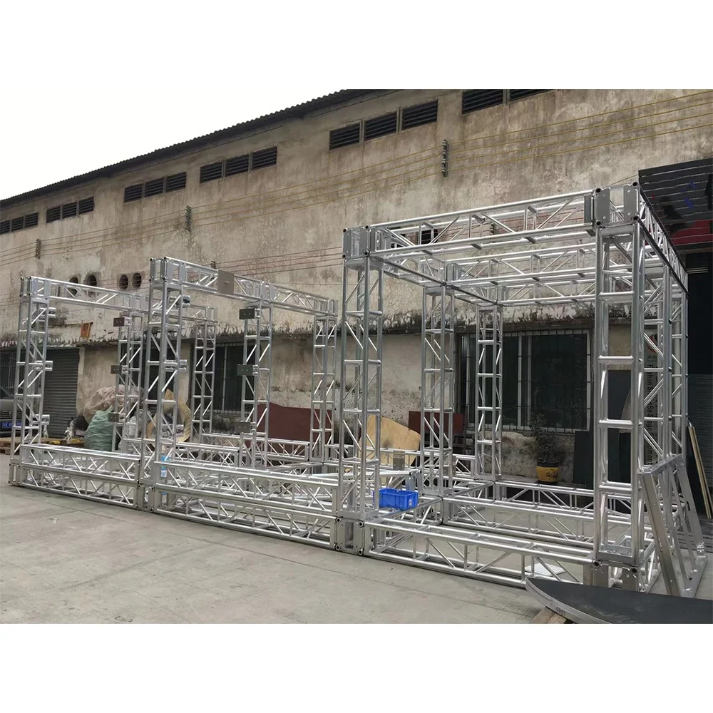Customized Indoor Ninja Obstacle Course Thomas Tomcat Aluminum Box Bolt Plate Truss