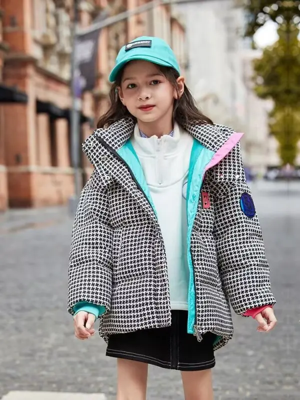 Winter Warm Down Jackets Girls Thicken parka  Baby  Girl Clothes Kids Snowsuit Children Clothing  2024 New