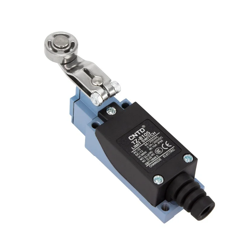 CNTD Changde Electric Limit stroke switch Micro switch TZ-8105 Steel wheel silver touchpoint