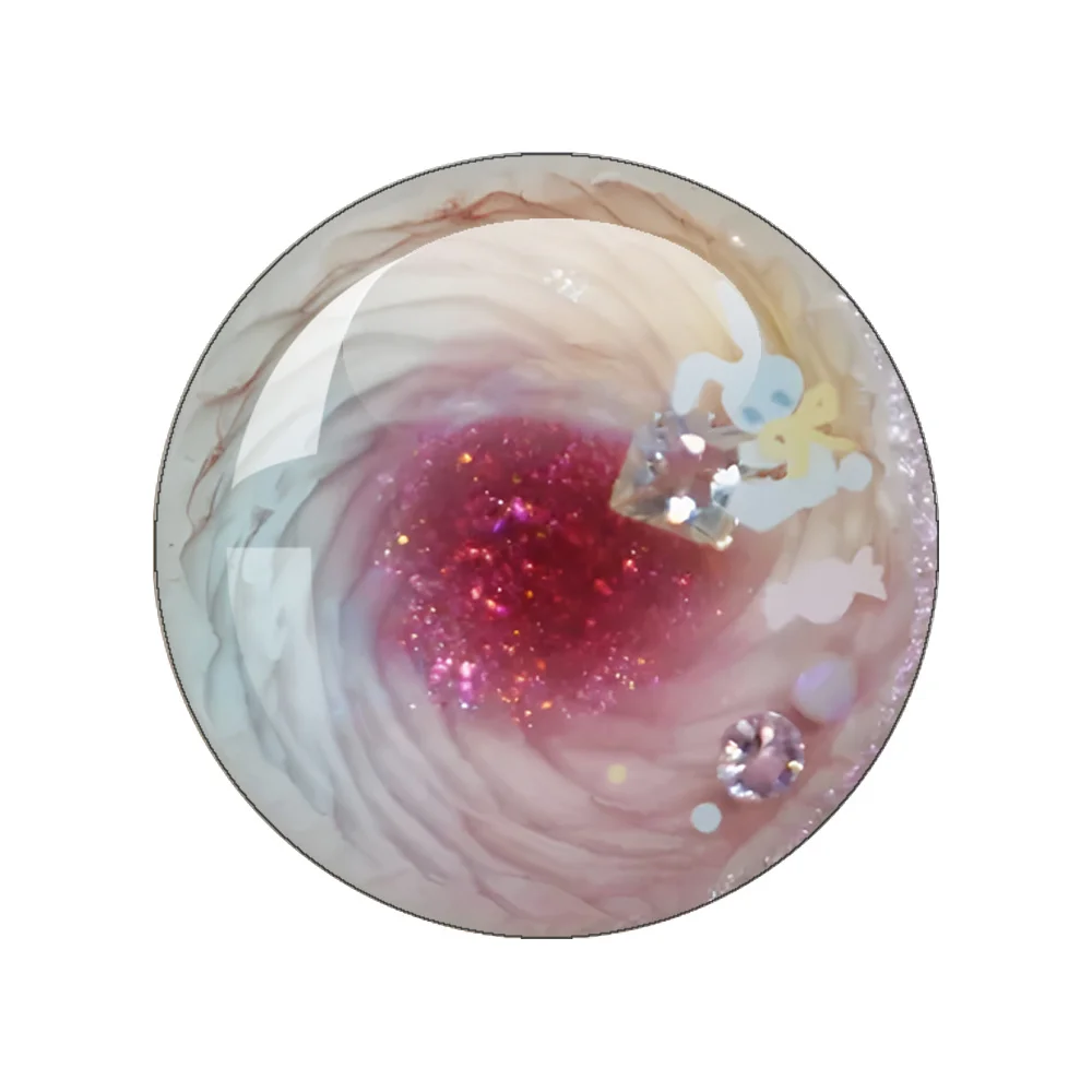 Blyth BJD Doll Round Glass Eye Chips Cabochon 10MM-40MM Handmade Drop Glue Eye Pupil Girl Toy DIY Jewelry Accessory Gift Part1 view 5