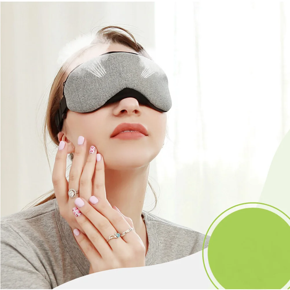

Steam Eye Mask Relaxation Device for Dry Eyes Sleep Aid Moist Heat Therapy Eye Cover Blindfold Spa Travel Office Use Premium