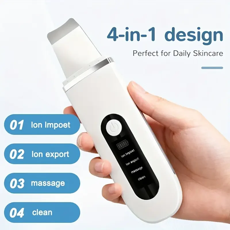 جهاز تنظيف الرؤوس السوداء، جهاز تنظيف مسام الوجه المحمول، جهاز تنظيف الوجه بالطاقة مع تقنية تبادل الأيونات للتنظيف العميق